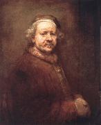REMBRANDT Harmenszoon van Rijn Self-Portrait at the Age of 63,1669 oil painting picture wholesale